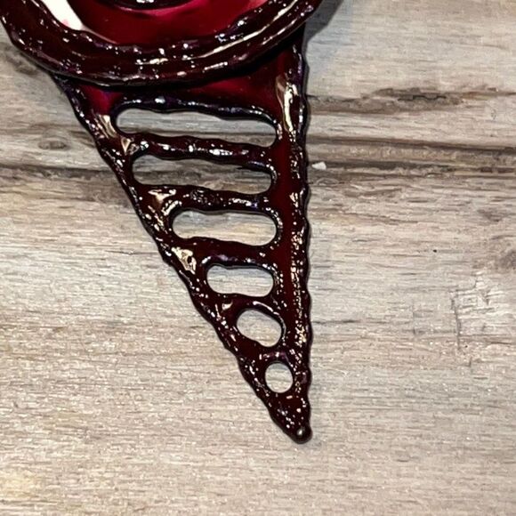 Original Brooch By David Wright Custom Made From ChromePlate NWT - Picture 3 of 6